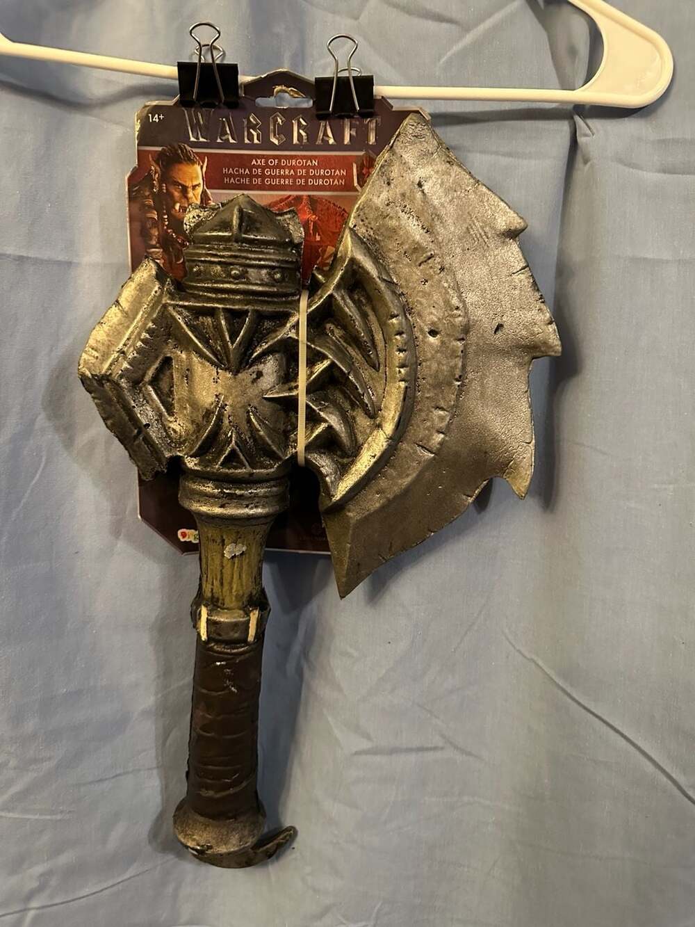 Warcraft Axe of Durotan Prop Costume Accessory